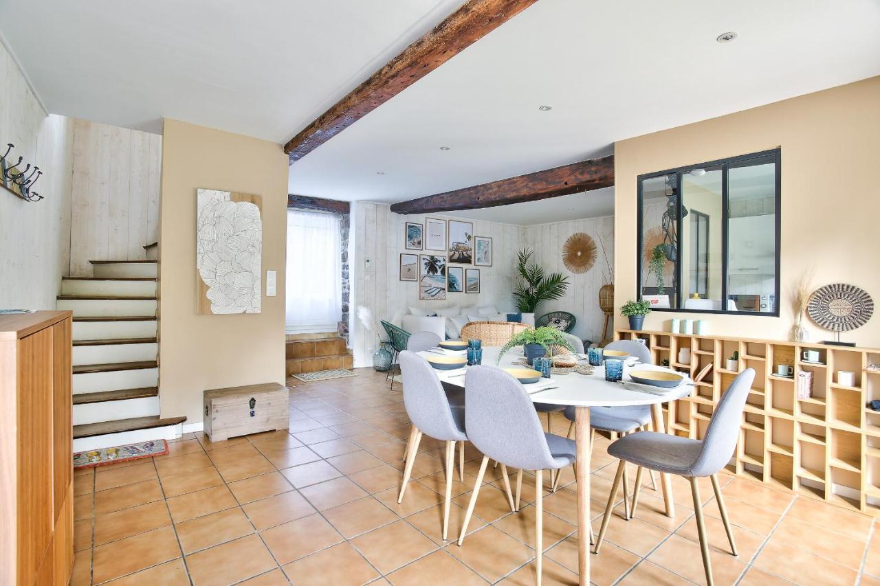 600M Plage Saint-Suliac- Maison Bretonne Pour 4 Εξωτερικό φωτογραφία